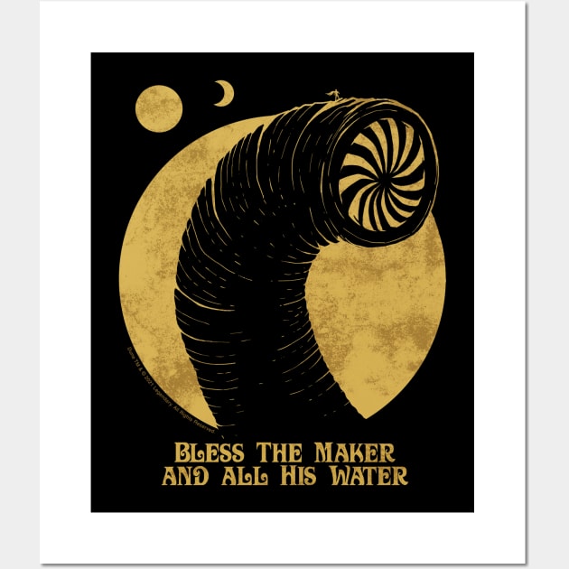 Bless the Maker Wall Art by Krobilad